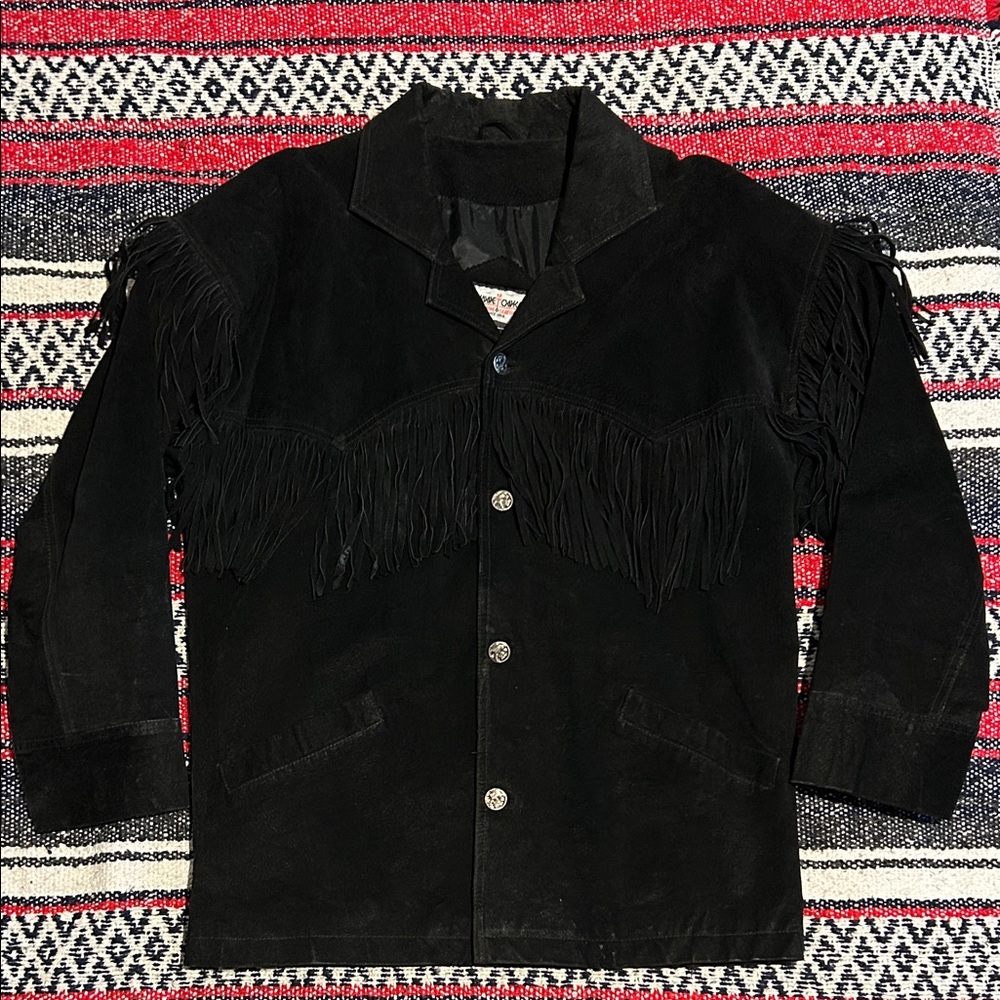 Minnetonka Black Men's Fringe Jacket